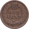 United States of America - 1 cent - Indian Head - Oak Leaves - Brass - 1863 - No375