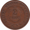 United States of America - 2 cents - Blason - 1865 - No377