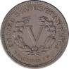 United States of America - 5 cents - Blason - 1883 - No382