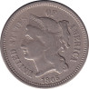 United States of America - 3 cents - Trime - 1865 - No384