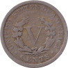 United States of America - 5 cents - Tête de la Liberté - 1910 - No387