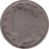 United States of America - 5 cents - Tête de la Liberté - 1908 - No388