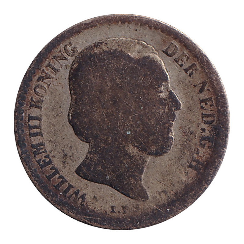Netherlands - 10 cents - Guillaume III - 1877 - No391