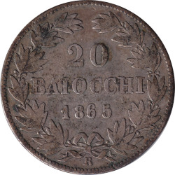 Papal States - 20 baiocchi...