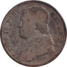 Papal States - 20 baiocchi - Pie IX - Buste agé - 1865 - XX (1865) R - No393