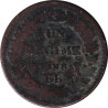 France - 1 décime - Dupré - Type lourd - AN 8 (8) BB - No395
