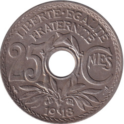 France - 25 centimes -...