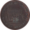 Canadian Provinces - 1/2 penny - Banque de Montréal - Front view - 1844 - No152