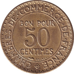 France - 50 centimes - Domard - 1922 - No404