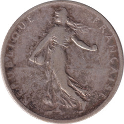 France - 2 francs - Semeuse...