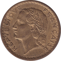 France - 5 francs - Lavrillier - 1945 C - No410