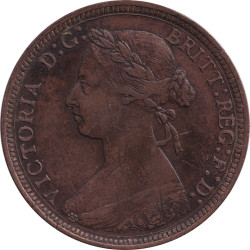 United Kingdom - 1/2 penny - Victoria - Buste mature - 1887 - No463
