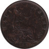 United Kingdom - 1/2 penny - Victoria - Buste mature - 1887 - No464