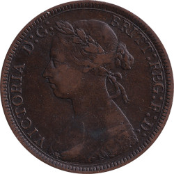 United Kingdom - 1/2 penny - Victoria - Buste mature - 1887 - No465