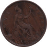 United Kingdom - 1 penny - Victoria - Buste mature - 1864 - No473