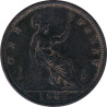 United Kingdom - 1 penny - Victoria - Buste mature - 1865 - No474
