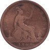 United Kingdom - 1 penny - Victoria - Buste mature - 1868 - No476