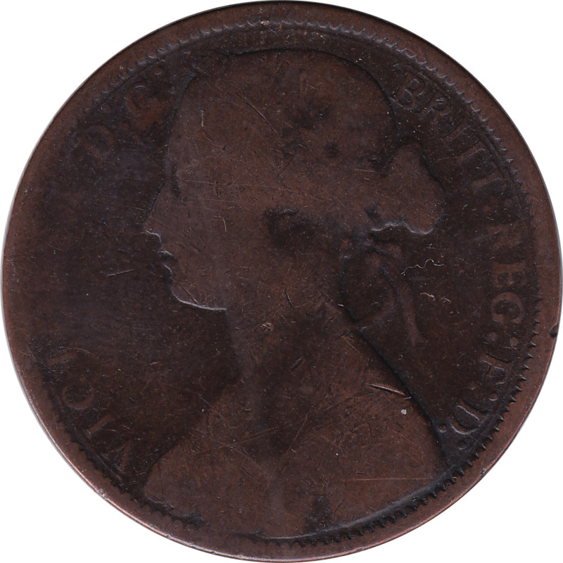 United Kingdom - 1 penny - Victoria - Buste mature - 1871 - No479