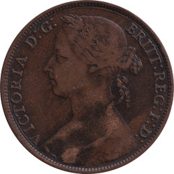 United Kingdom - 1 penny - Victoria - Mature bust - 1886 - No487