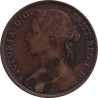 United Kingdom - 1 penny - Victoria - Mature bust - 1886 - No487