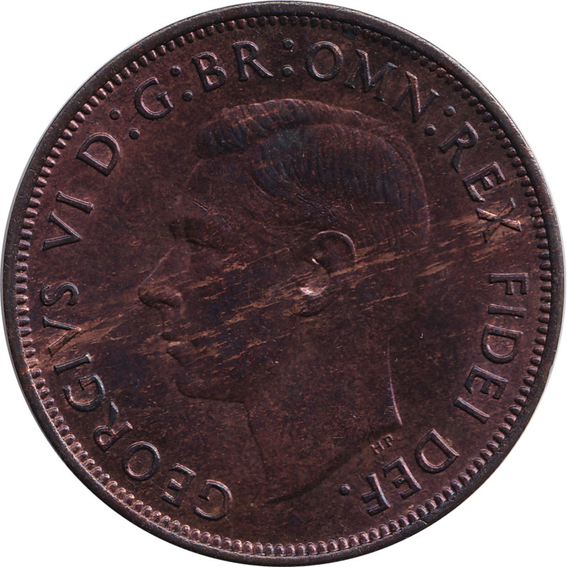 United Kingdom - 1 penny - Georges VI - 1951 - No493