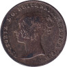 United Kingdom - 3 pence - Victoria - Tête jeune - 1859 - No496