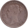 United Kingdom - 3 pence - Victoria - Tête jeune - 1884 - No501