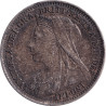 United Kingdom - 3 pence - Victoria - Buste agé - 1895 - No506