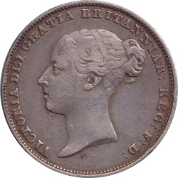 United Kingdom - 6 pence - Victoria - Tête jeune - 1851 - No515
