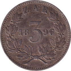 South Africa - 3 pence -...