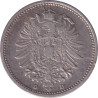 Germany - 20 pfennig - Guillaume I - Type 1 -  1876 D - No675