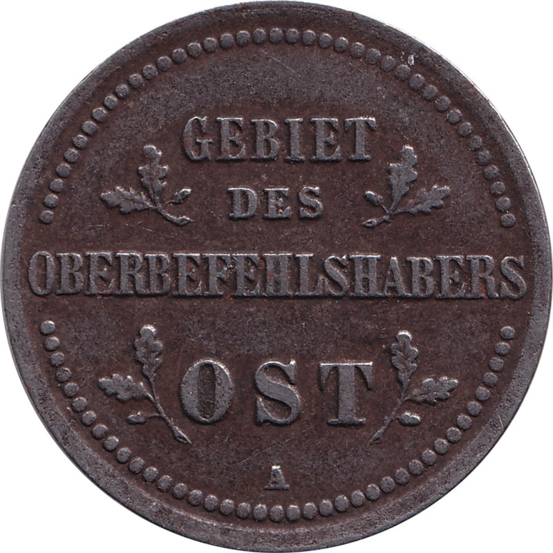 Germany - 2 kopeken - Croix de fer - 1916 A - No419