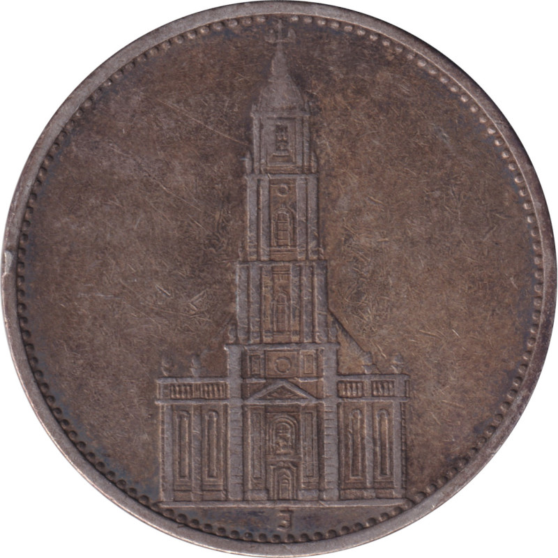 Germany - 5 mark - Postdam - No 21 marz 1933 -  1934 J - No676