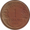 French West Africa - 1 franc - Morlon - 1944 - No438