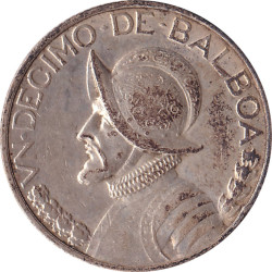 Panama - 1/10 balboa -...