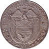 Panama - 1/10 balboa - Balboa - Large bust -  1947 - No443