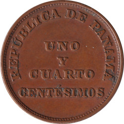 Panama - 1 1/4 centesimos -...