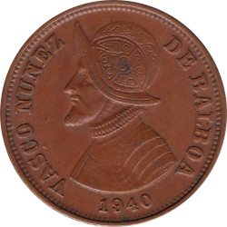 Panama - 1 1/4 centesimos - Balboa -  1940 - No444