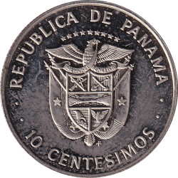 Panama - 1/10 balboa -...