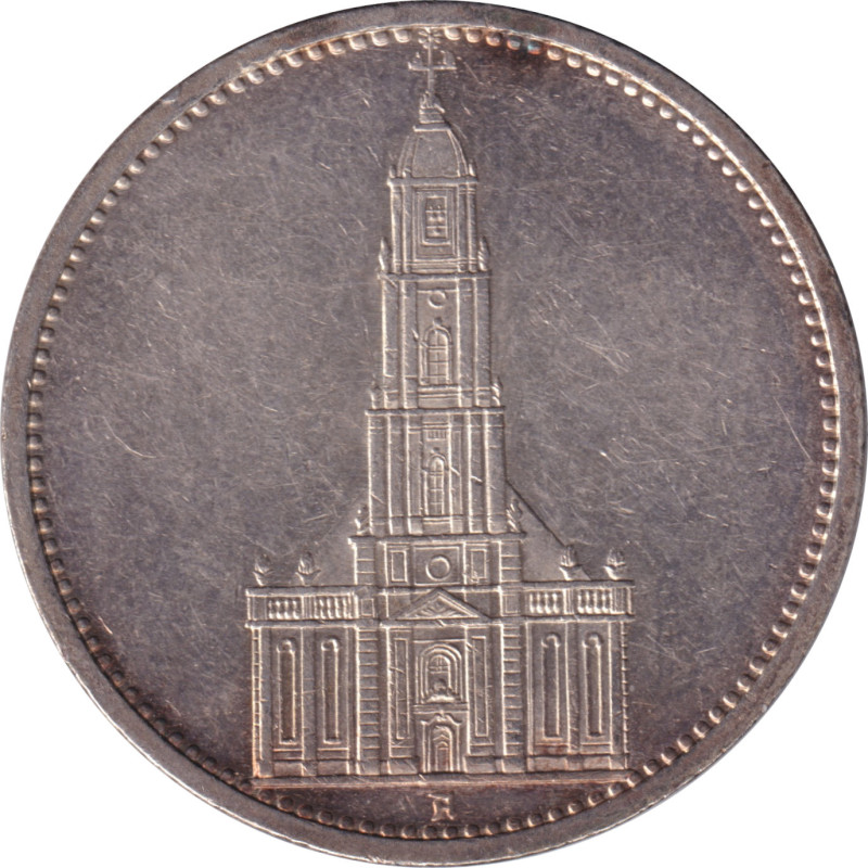 Germany - 5 mark - Postdam - No 21 marz 1933 -  1934 A - No677