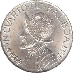 Panama - 1/4 balboa - Balboa -  1962 - No450