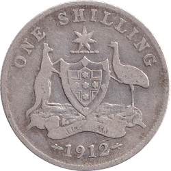 Australia - 1 shilling - George V - 1912 - No879