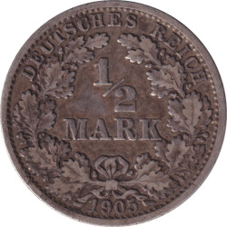 Germany - 1/2 mark -...