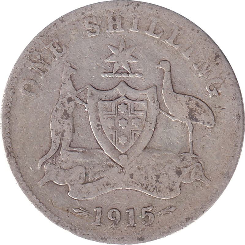 Australia - 1 shilling - George V - 1915 - No885