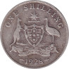 Australia - 1 shilling - George V - 1928 - No887