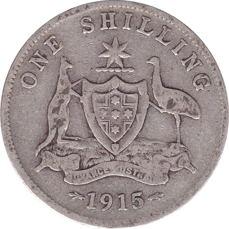 Australia - 1 shilling - George V - 1915 - No889