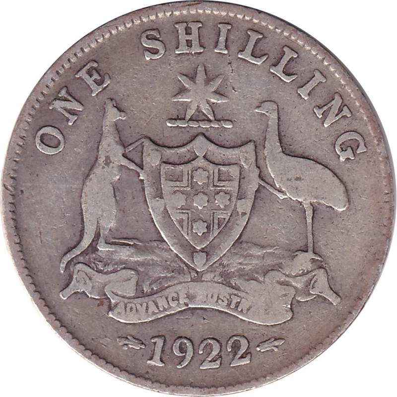 Australia - 1 shilling - George V - 1922 - No890