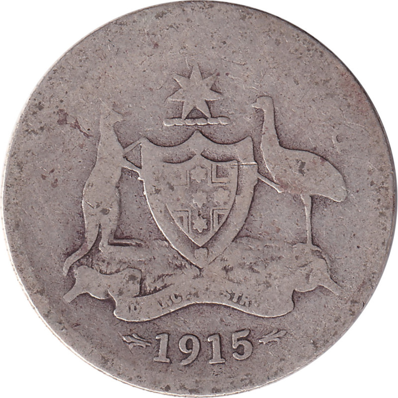 Australia - 1 shilling - George V - 1915 - No892