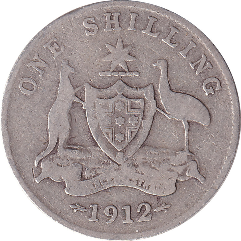 Australia - 1 shilling - George V - 1912 - No896