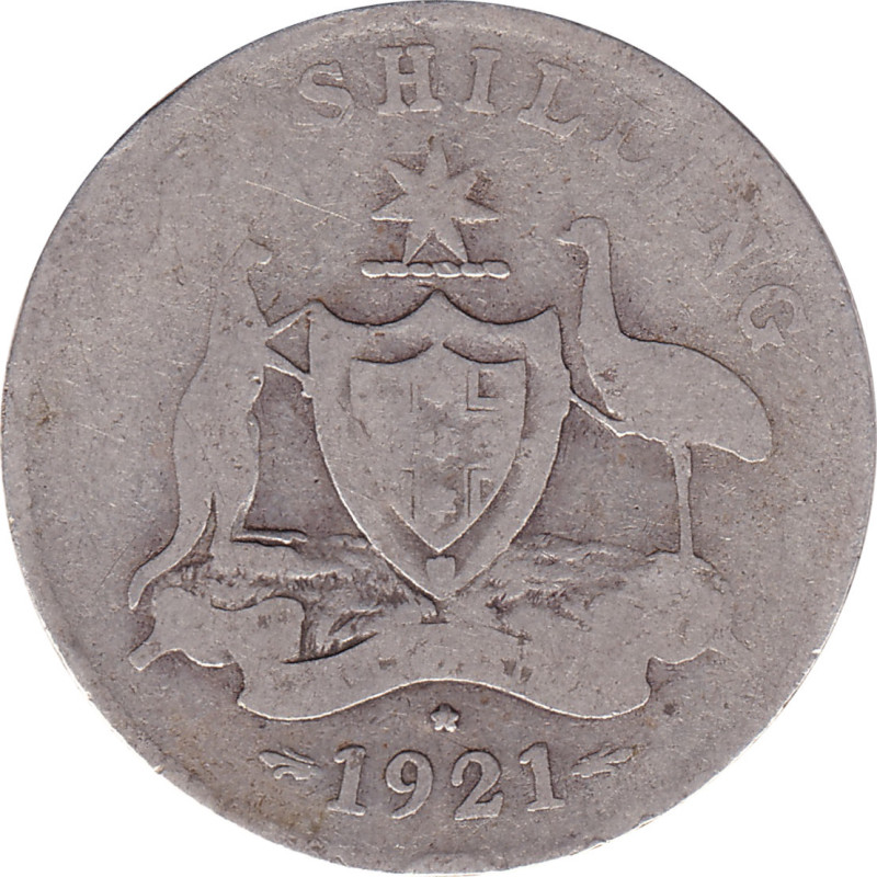 Australia - 1 shilling - George V - 1921 - No897